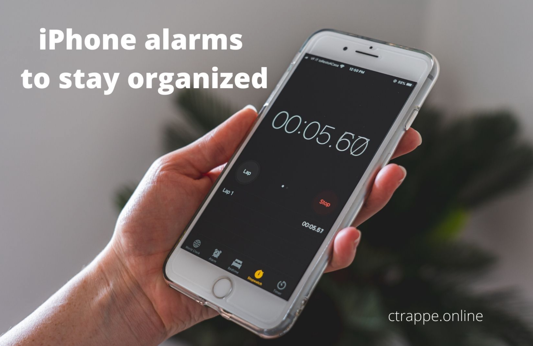 How to set an iPhone alarm to keep your day organized Content