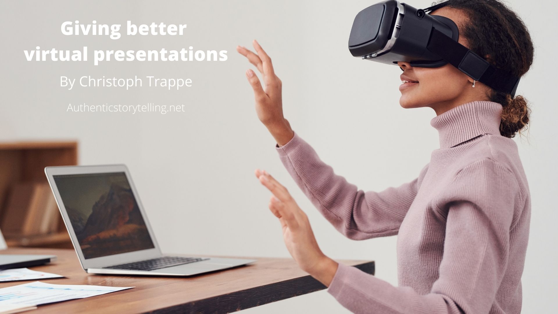 how to give a presentation virtually